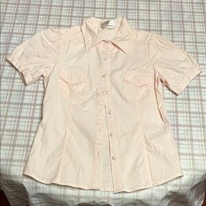 Costa Blanca Light Pink Button-Up Shirt